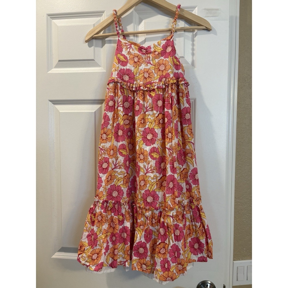 Isaac Mizrahi Girls Floral Dress, Size 7